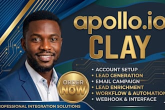 setup apollo io,hubspot CRM salesforce and zapier sales automation