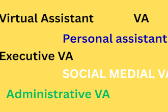 be your executive virtual assistant