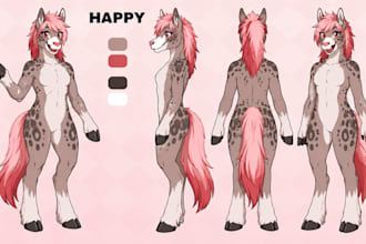 fursona ref sheet anthro nsfw furry reference sheet furry ref sheet oc anime oc