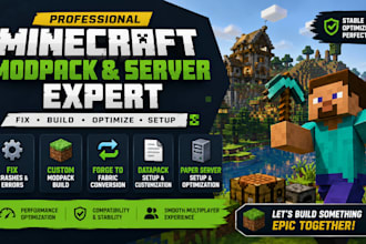 fix build custom modpack minecraft, forge to fabric, datapack paper server setup
