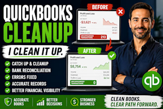 catch up and clean up your quickbooks online bookkeeping