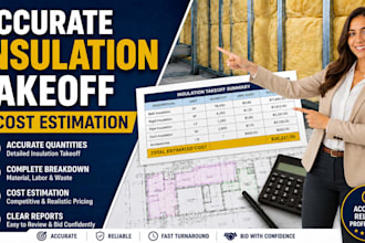 do accurate insulation takeoff and cost estimation