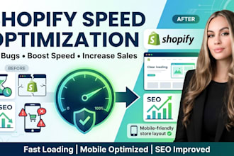 fix shopify bugs optimize shopify store speed for high conversion rate