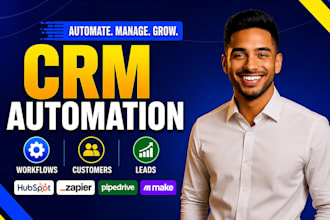 automate CRM workflows and customer management