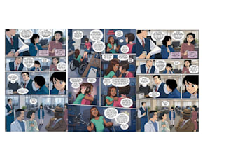design comic book illustration comic cover and graphic novel
