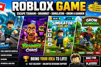 do escape tsunami for brainrot, roblox game, simulator game, grow a garden