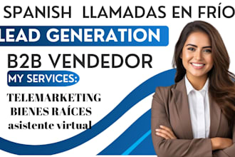 b2b real estate cold calling telemercadeo lead generation
