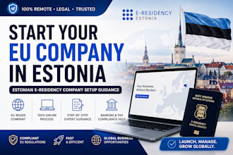 register your estonian company remotely for eu business setup