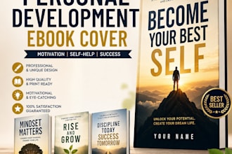 design personal development ebook book cover motivation design