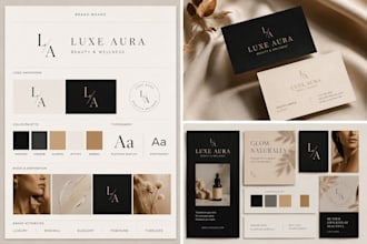 design aesthetic brand board brand logo branding kit brand board visual identit