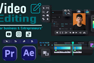 edit business and entrepreneur videos for social media