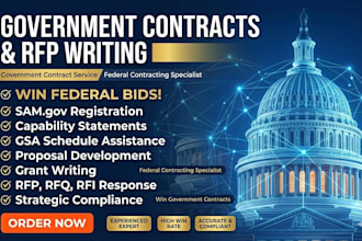 write winning government contract bid proposal rfp rfq response