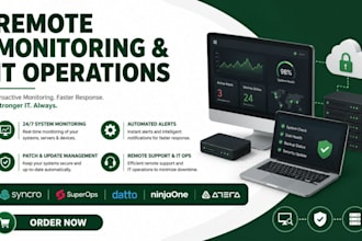 setup msp rmm  pulseway syncro superops datto ninjaone atera kaseya connectwise