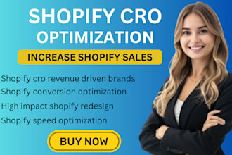 conversion rate optimization SEO audit for shopify dropshipping store sales