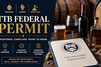 register your brewery, winery or distillery with ttb and obtain federal permit