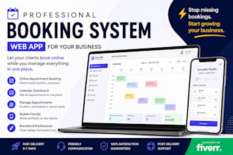 build a custom appointment booking app for service business