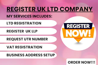 do UK ltd company registration, company formation, vat registration, UK setup