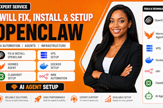 fix install openclaw hermes agent vps docker n8n clawdbot ai agent setup