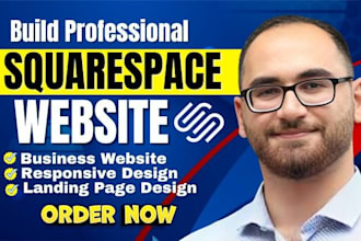 build squarespace website, design or redesign squarespace website development