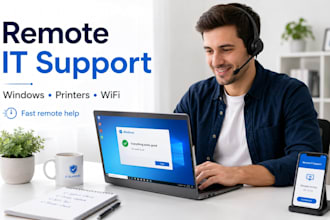 fix your windows PC, iphone or wifi issue remotely