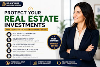 set up your real estate llc or holding company for asset protection
