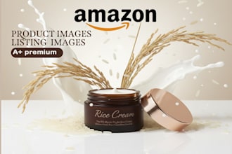 design amazon listing images and a plus content