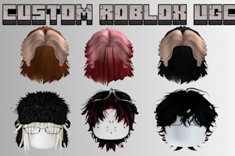 create custom roblox ugc roblox hair and wearable accessories for your avatar