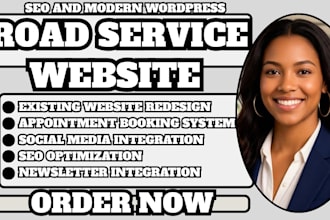 road service website, towing website, auto repair website, mechanic website