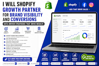 be your shopify growth partner for brand visibility and conversion