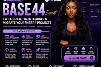 base44 expert base44 bug fixing base44 deployment base44 app base44 integration