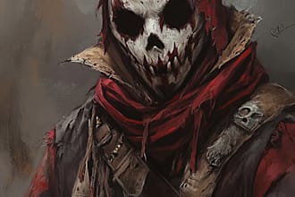 design a terrifying and original horror character