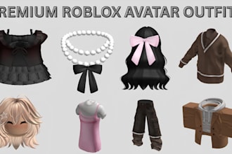 create custom roblox furry layered clothing and ugc avatar outfits