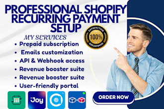 setup shopify recurring payment recurpay appstle loop seal casa joy subi kaching