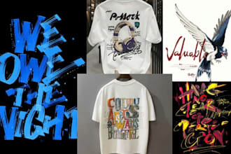 do typography or artwork tshirt design