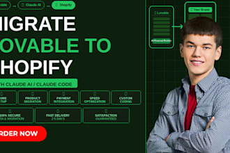 migrate your claude ai or claude code website to shopify with ai automation