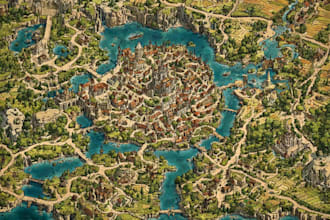 create custom medieval maps for your next fantasy novel