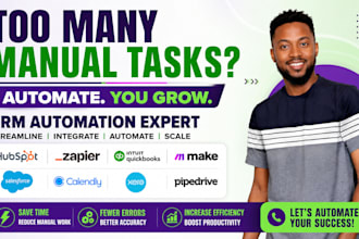 integrate salesforce calendly make hubspot CRM pipedrive zapier xero quickbooks