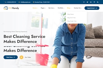 build handyman website home renovation website remodelling construction website