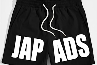 create a ready to print tshirt design and mock up for you