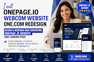 do one page io website