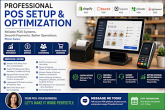 setup shopify pos toast pos restaurant menu clover pos