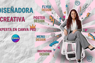 diseñare lo que necesites en canva pro