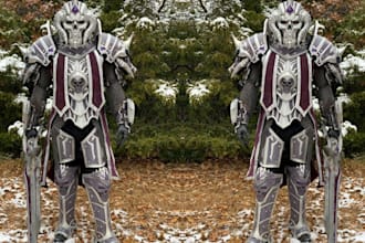 design wearable cosplay creation anime cosplay armor cosplay weapon 3d printing