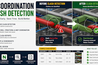 do bim coordination, navisworks clash detection and revit model review