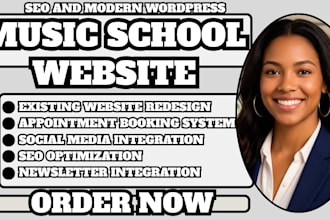 music school website, music academy website, music teacher website, music studio
