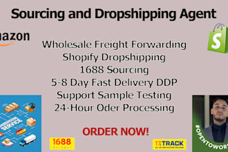 be your dropshipping agent,sourcing product,fast shipping ddp