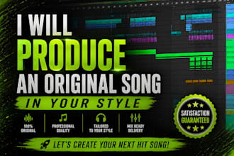 produce an original song in your style