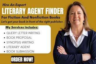 write your query letter and synopsis for literary agent submissions