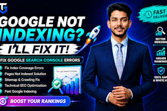 fix index coverage, site audit, schema markup with claude and perplexity SEO