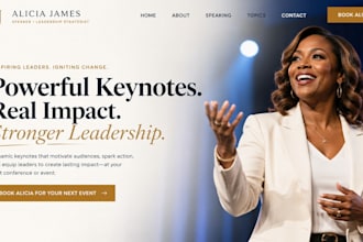 design squarespace life coach website consultant speaker coach trainer website